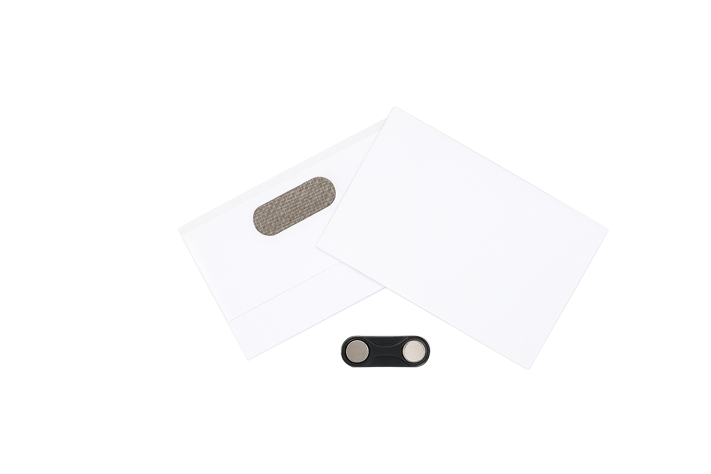 Smeba - Naambadges met Magneet - 57x90 mm - 12 stuks